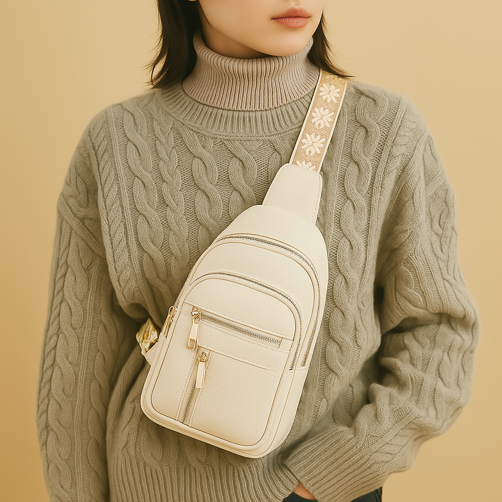 Casual anti-theft crossbody bag with multiple compartments | Noelle