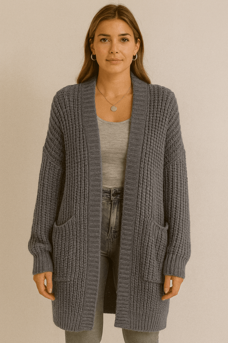 Celine - Comfortable Longline Cardigan