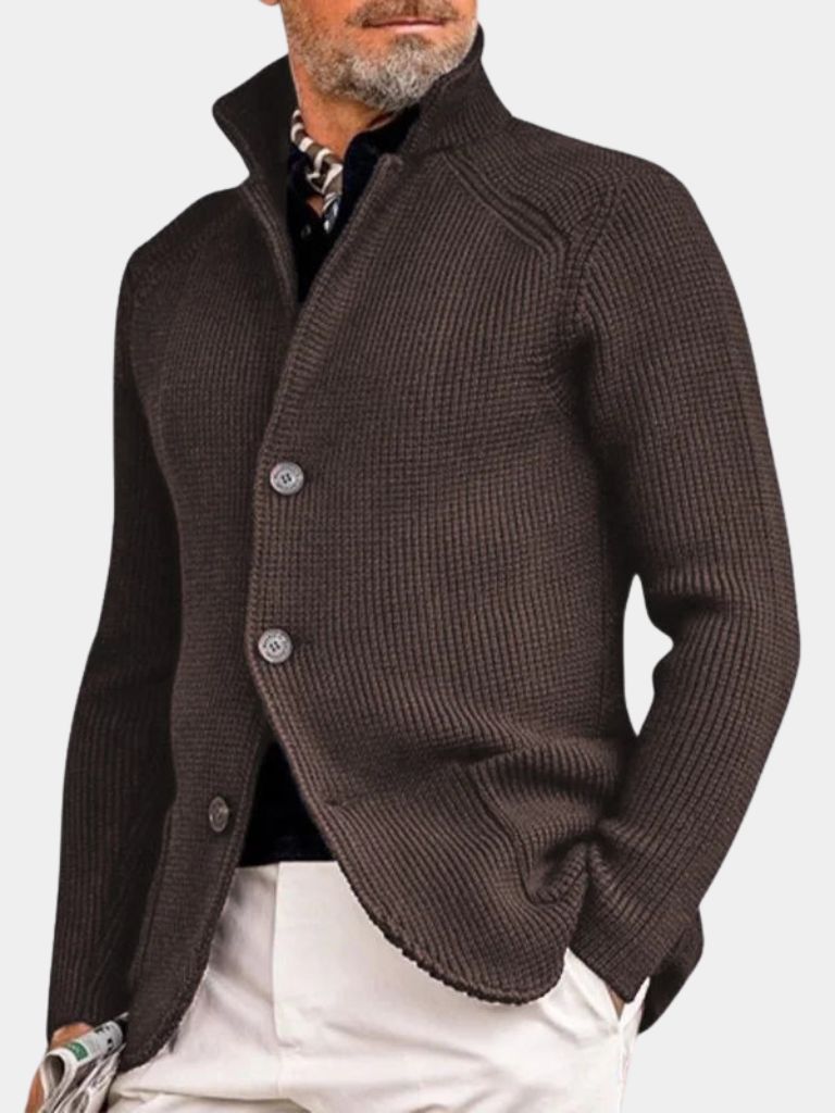 Rowan Classic Heritage Knit Jacket with Button Detail