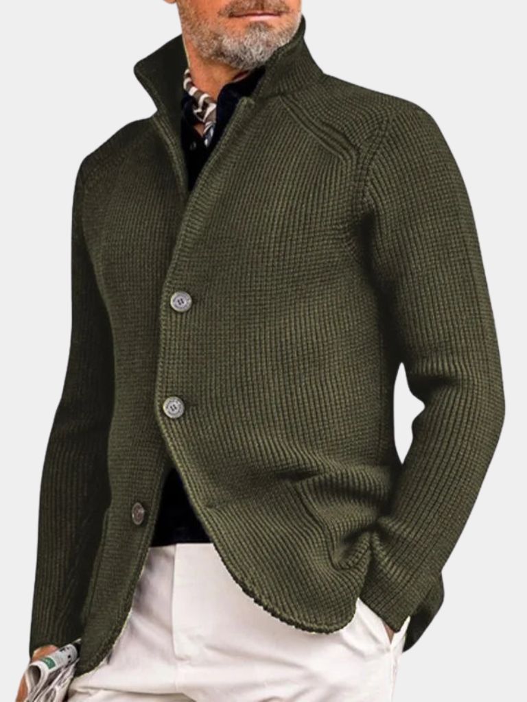 Rowan Classic Heritage Knit Jacket with Button Detail