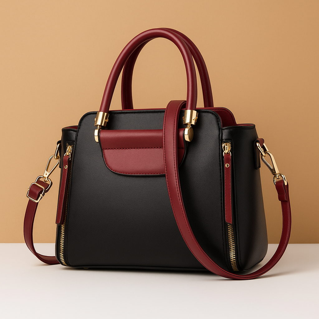 Contrast waterproof crossbody bag | Sophie