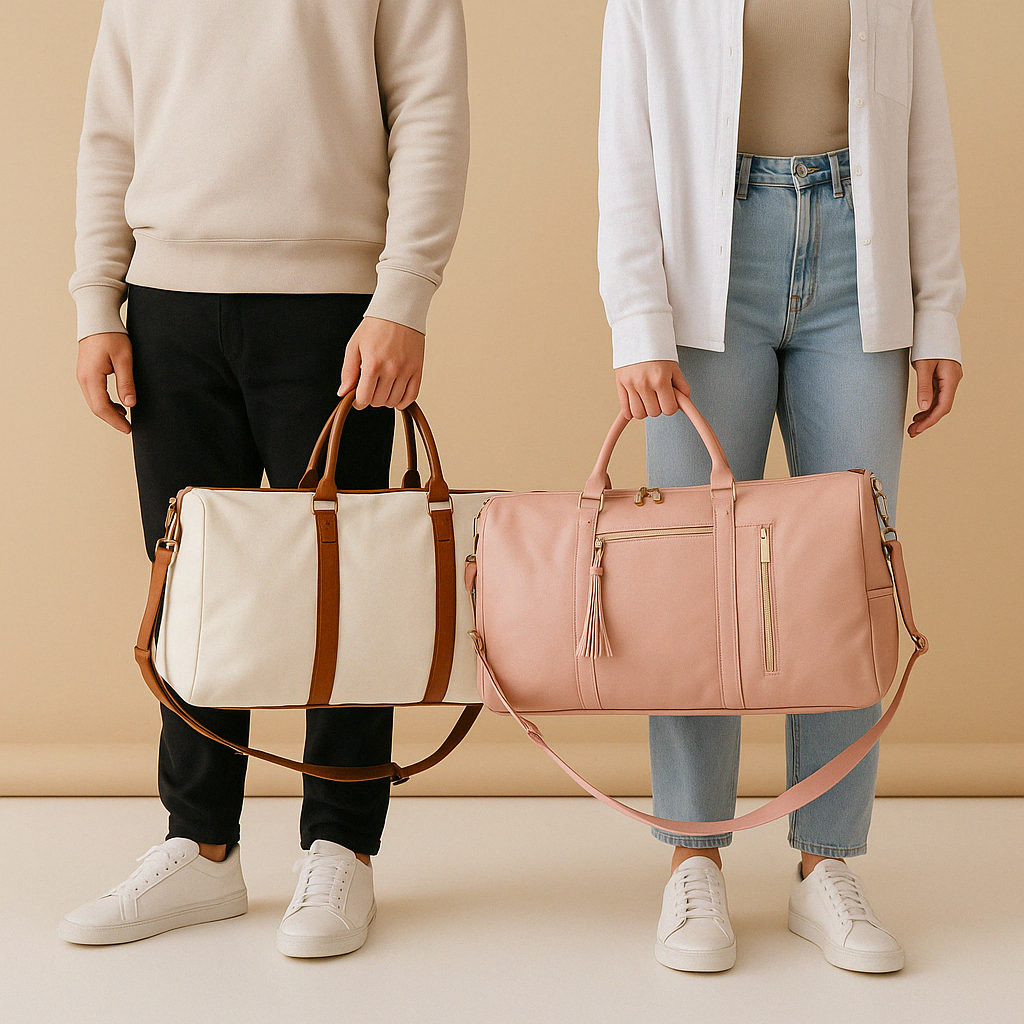 Convertible garment duffle bag | Amelia