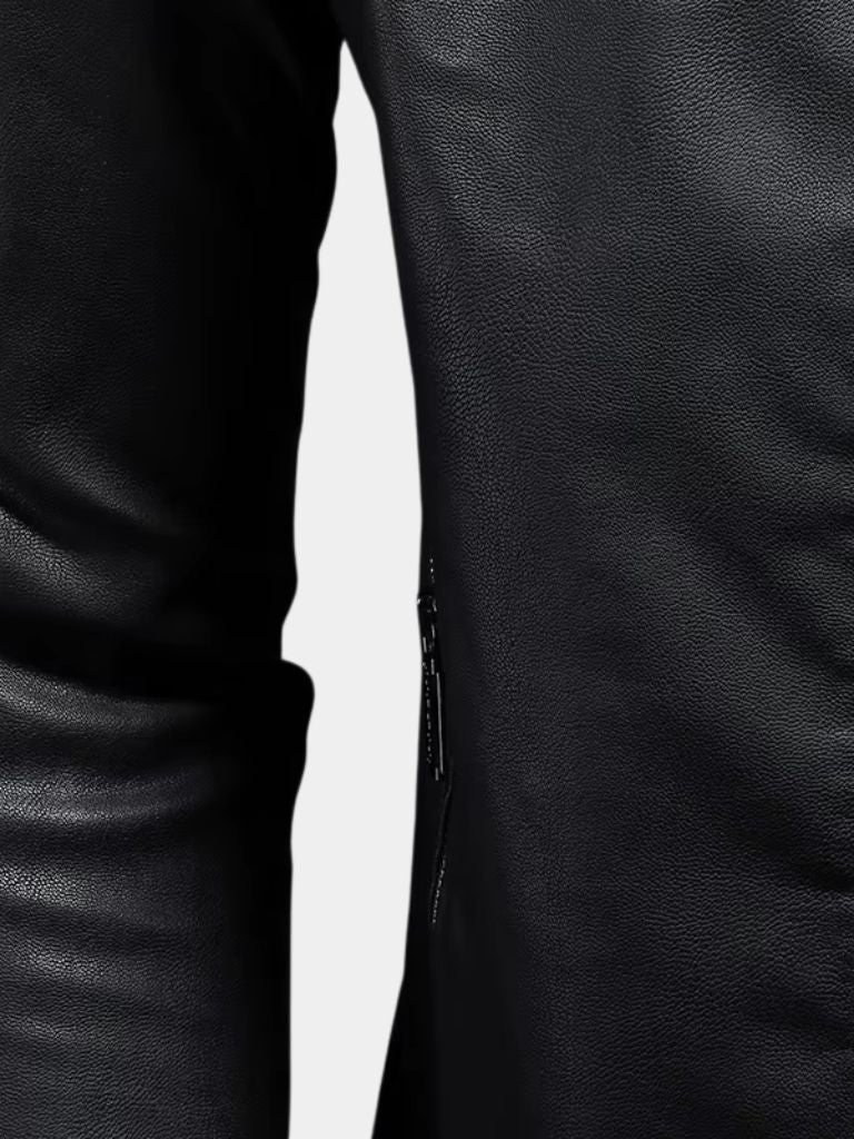Rowan Crossed Leather Jacket