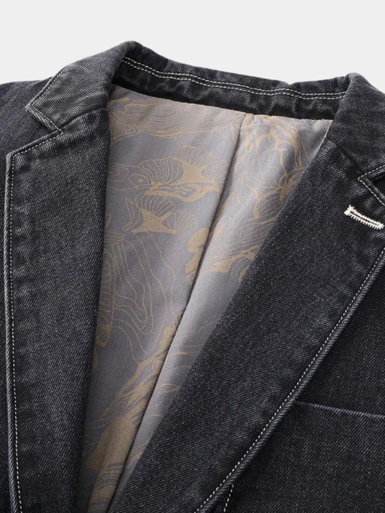 Rowan Covenant Denim Blazer Jacket