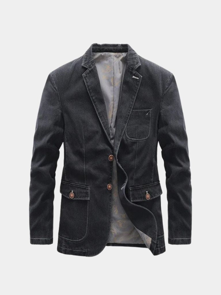 Rowan Covenant Denim Blazer Jacket