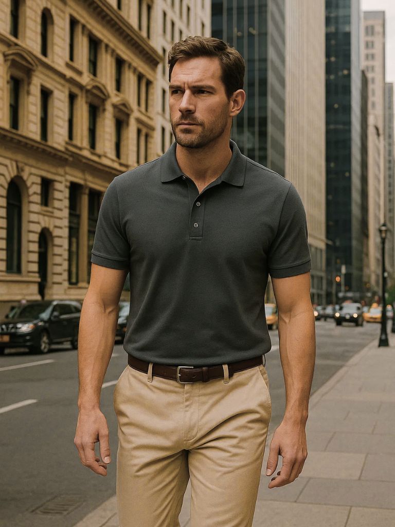 Essential Cotton Polo - Rowan