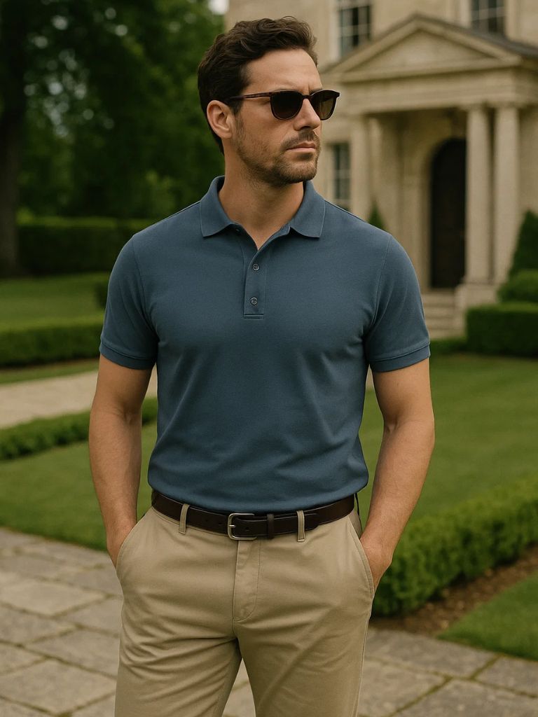 Essential Cotton Polo - Rowan