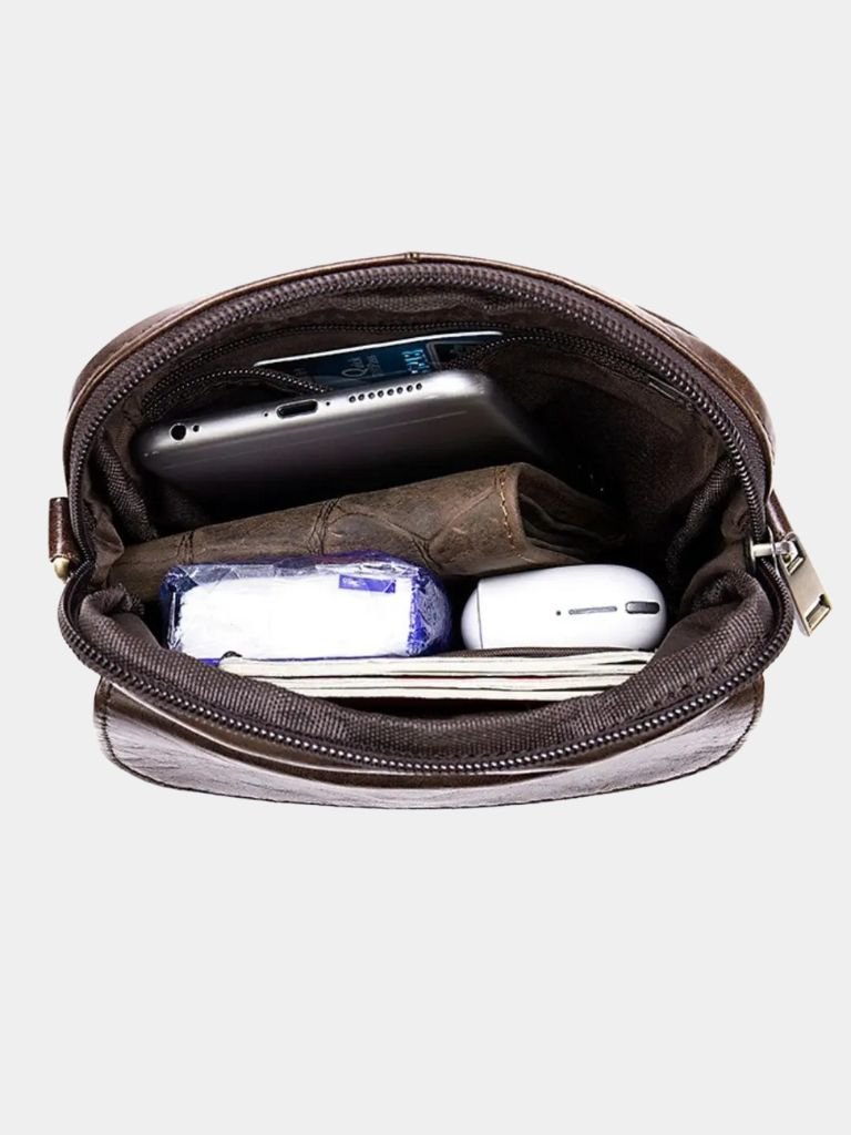 Rowan Essential Leather Crossbody Bag