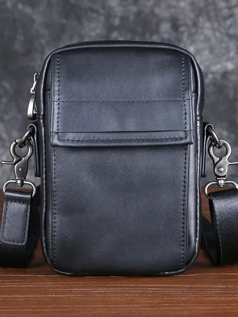 Rowan Essential Leather Crossbody Bag