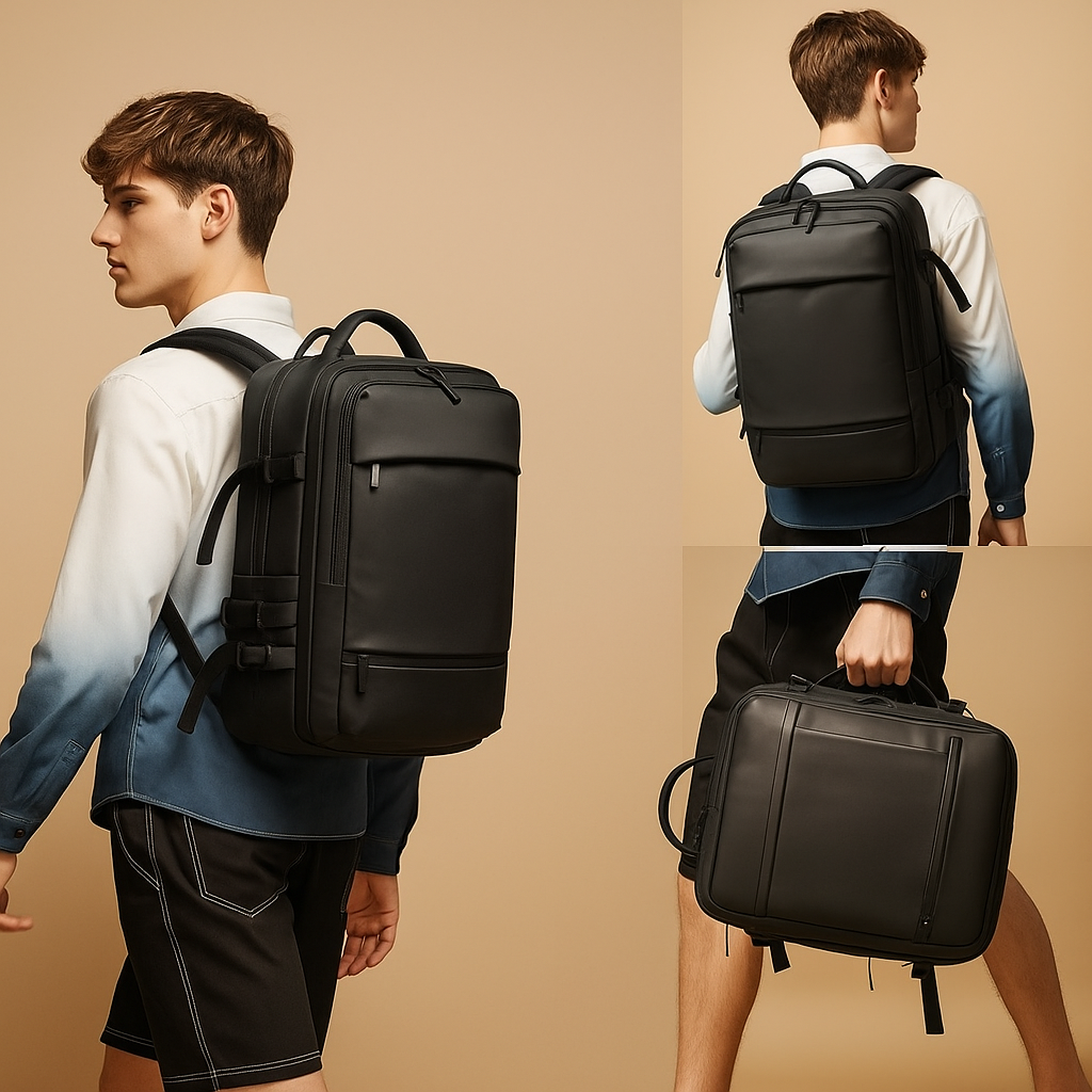 Expandable carry-on travel backpack | Max