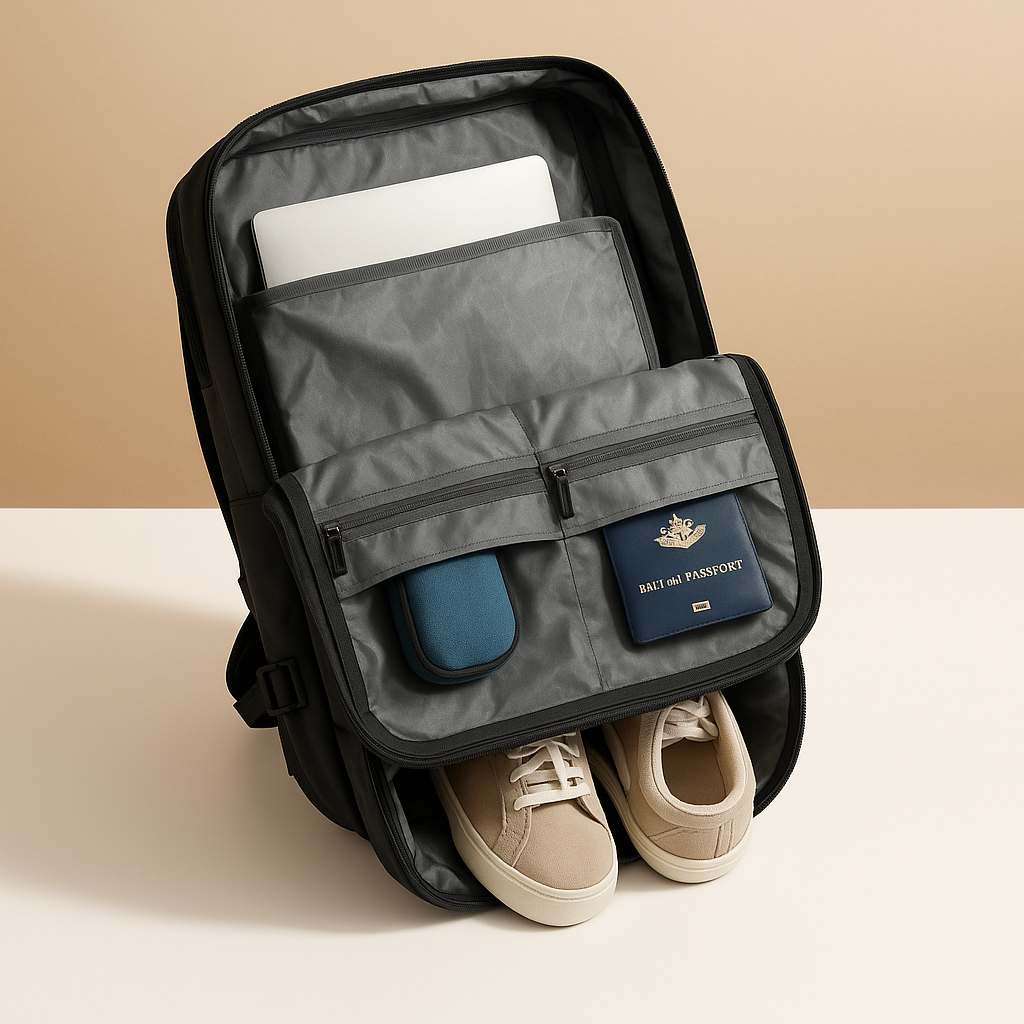 Expandable travel backpack | Sophia