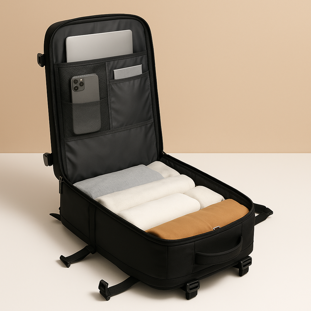 Expandable travel backpack | Sophia