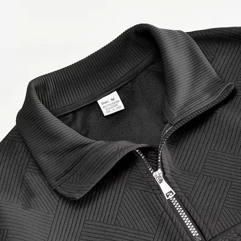 Henry Essential Zip Collar Sweater - Rowan