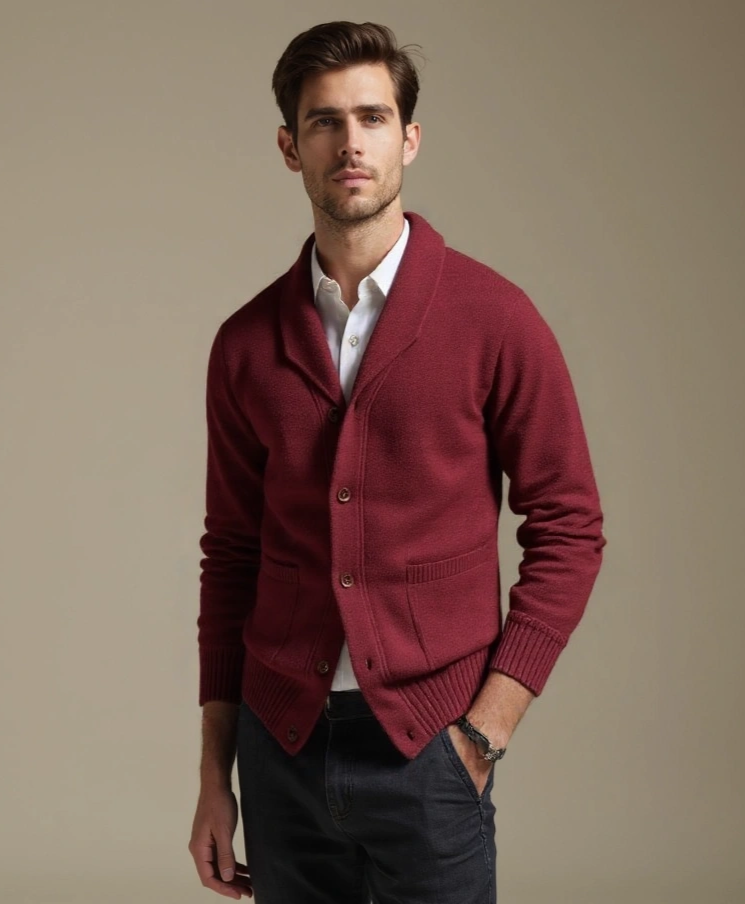 British Knitted Cardigan - Rowan