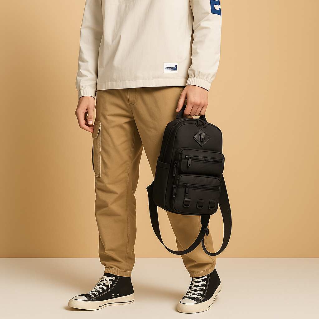 Large anti-theft crossbody bag | Carter