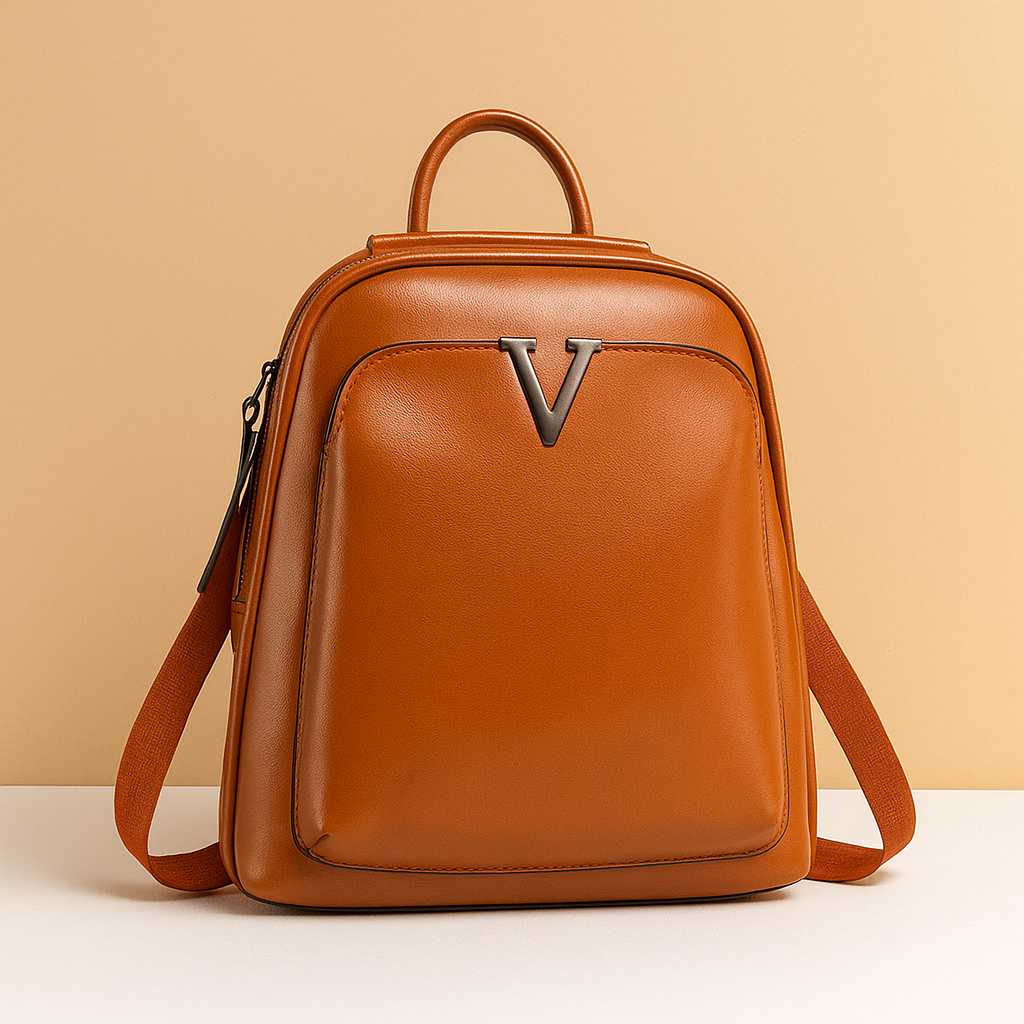 Convertible leather backpack handbag | Amelia