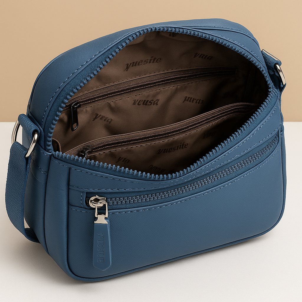 Luxury anti-theft messenger bag | Claire