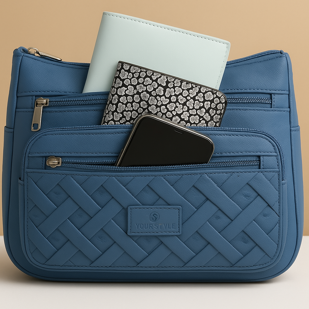 Luxury anti-theft messenger bag | Claire