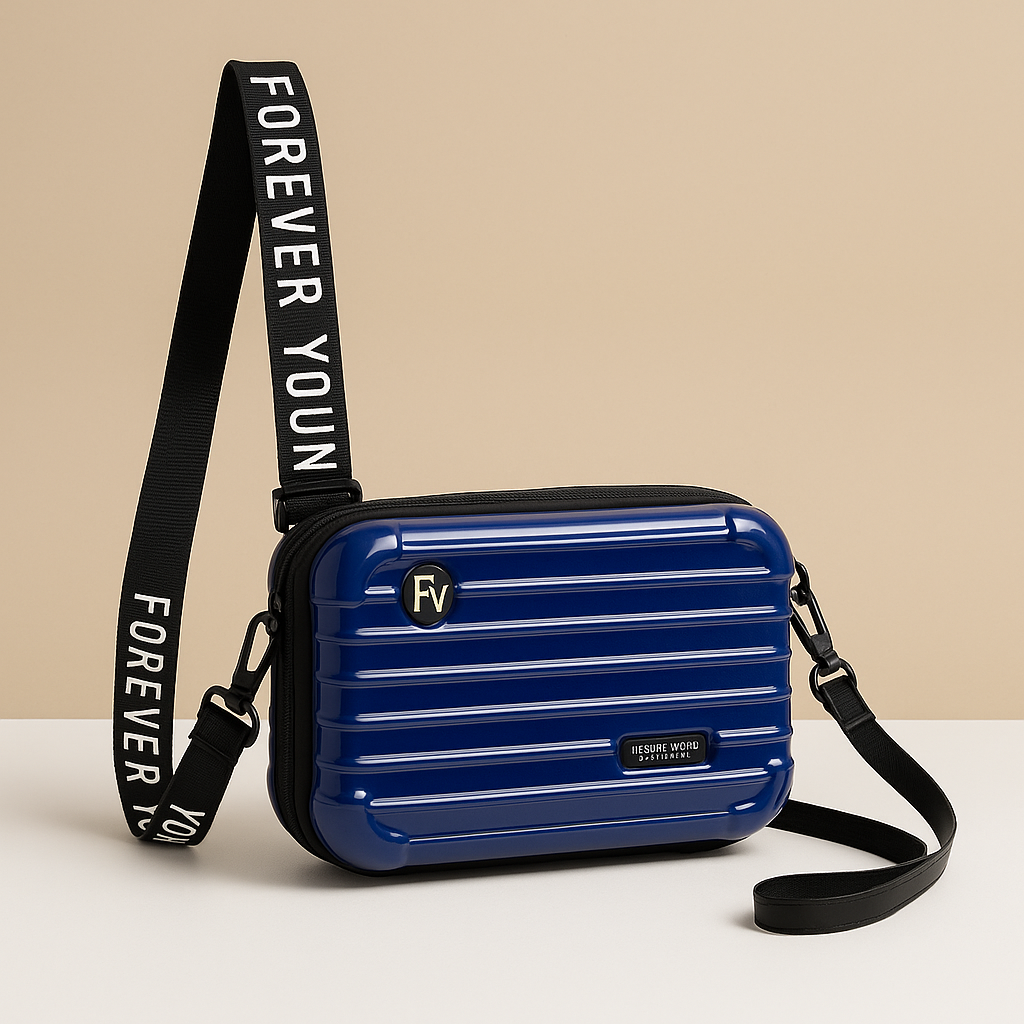 Mini suitcase crossbody bag | Harper