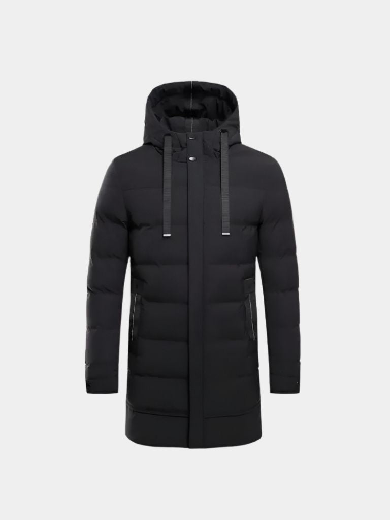 Rowan Long Minimalist Puffer Coat