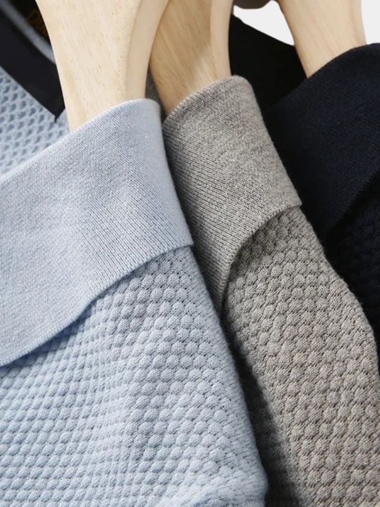 Old Money Cotton Polo - Rowan