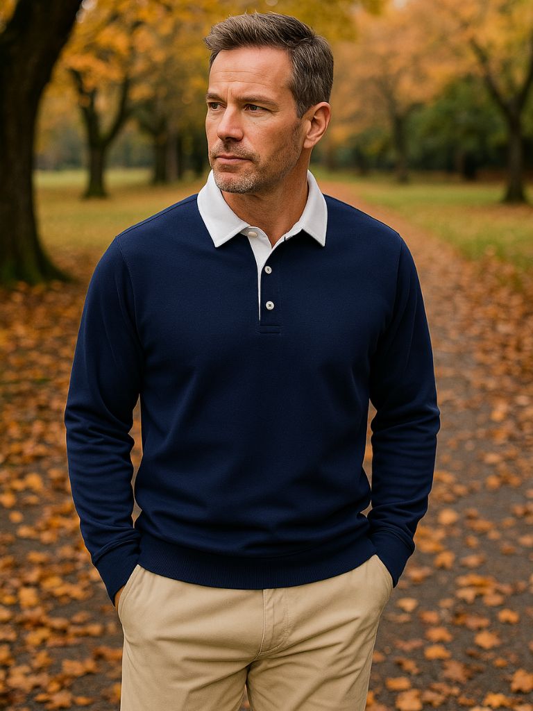 Old Money Essential Polo - Rowan