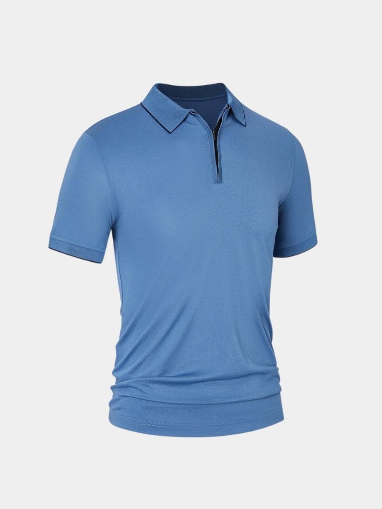 Quarter Zip Polo by Régis – Rowan