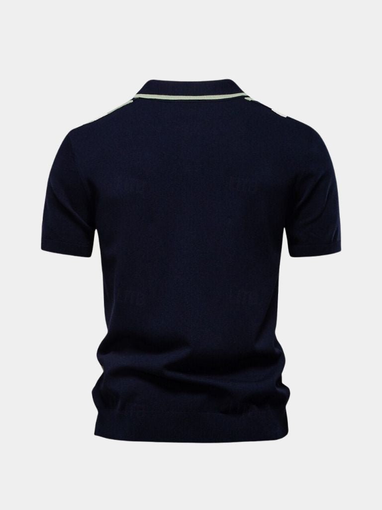 Retro Striped Polo – Rowan