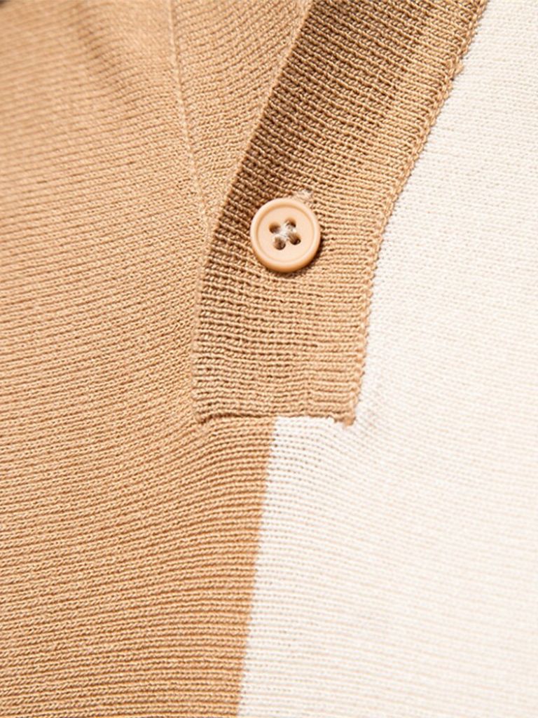 Retro Striped Polo – Rowan