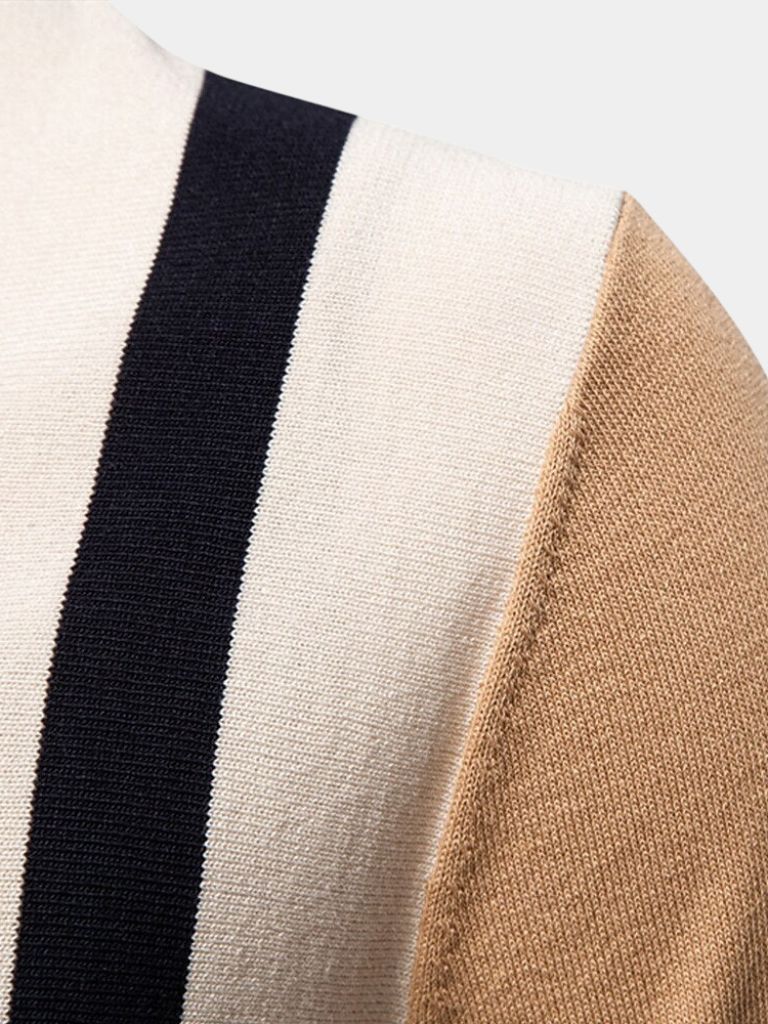 Retro Striped Polo – Rowan