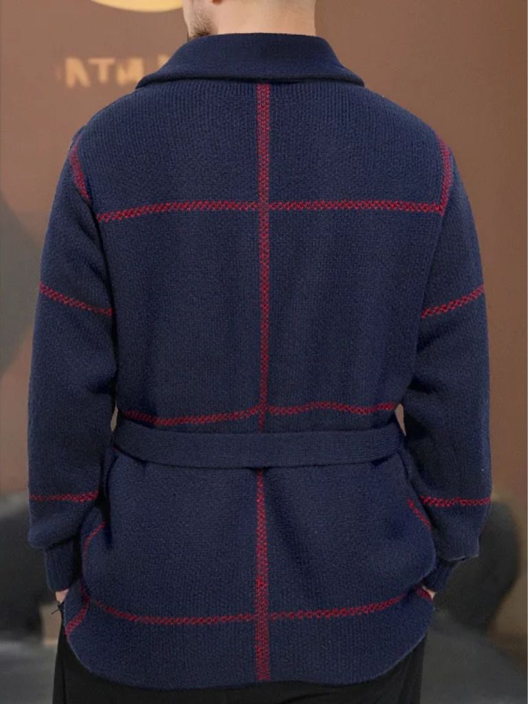 Rowan Rome Knit Coat with Belt
