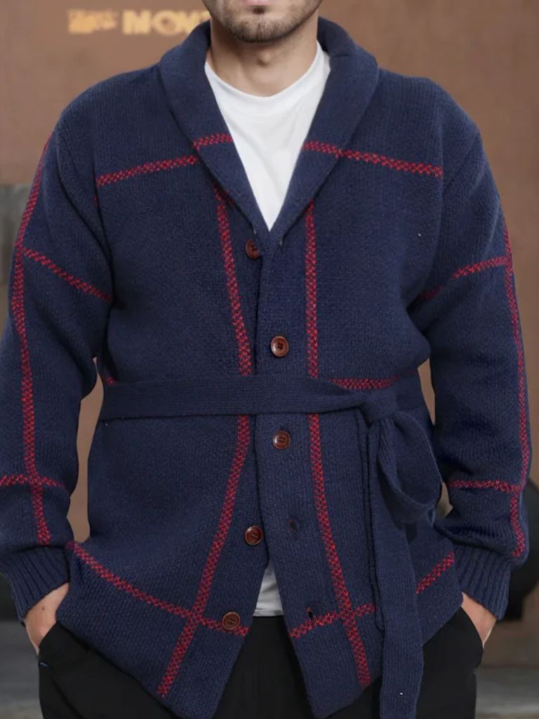 Rowan Rome Knit Coat with Belt