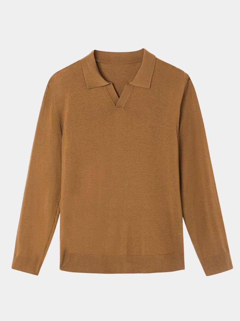 Royal Comfort Long Sleeve Polo - Rowan