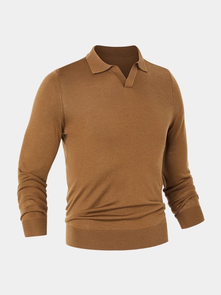Royal Comfort Long Sleeve Polo - Rowan