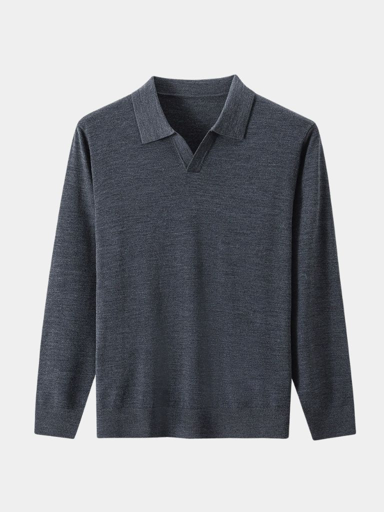 Royal Comfort Long Sleeve Polo - Rowan