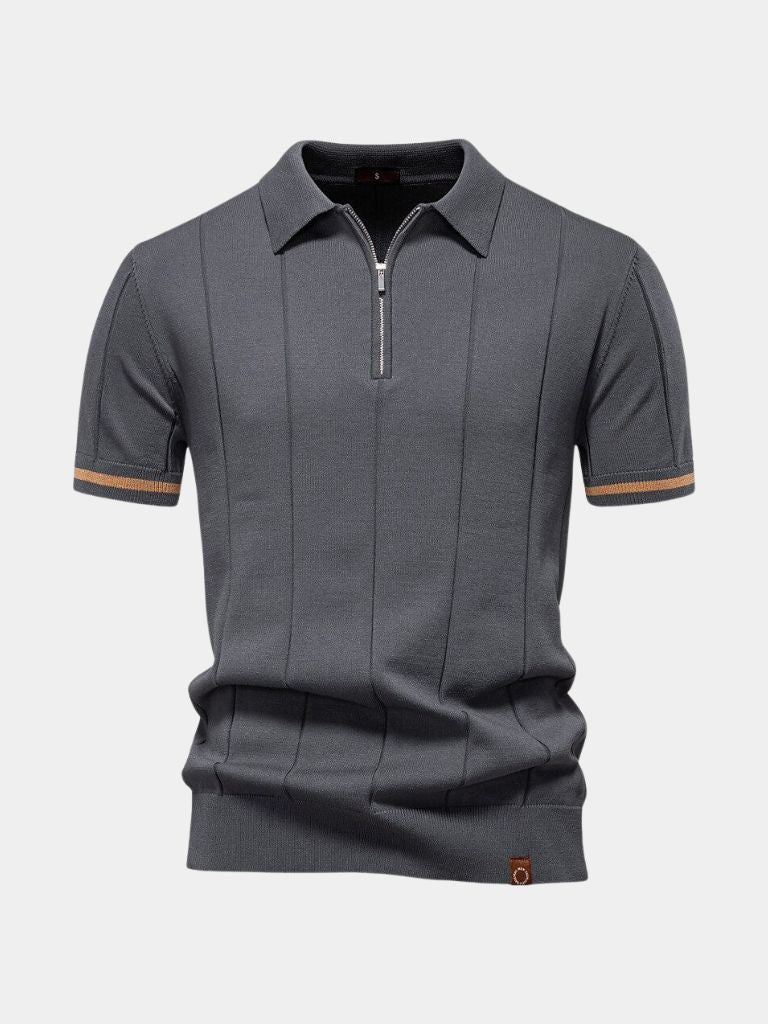 Royal Zip Polo – Rowan