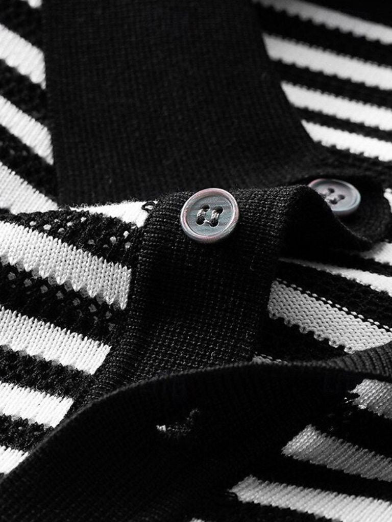 Classic Striped Polo - Rowan