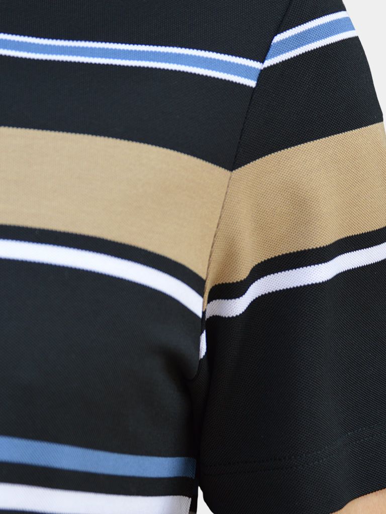 Sunset Striped Polo – Rowan