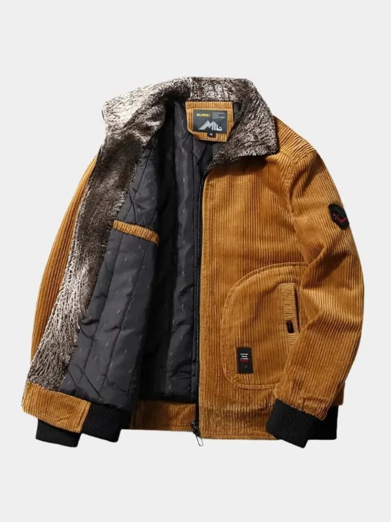Rowan Corduroy Thermal Windbreaker Jacket