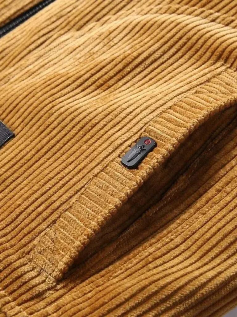 Rowan Corduroy Thermal Windbreaker Jacket