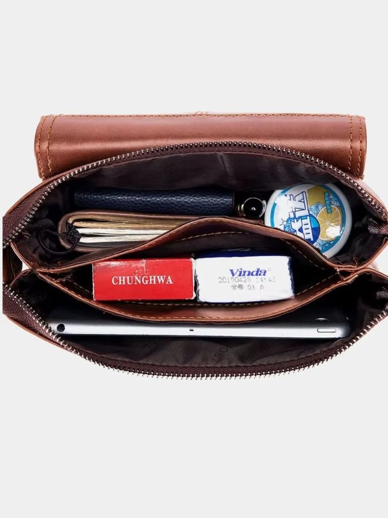 Rowan Classic Leather Shoulder Bag