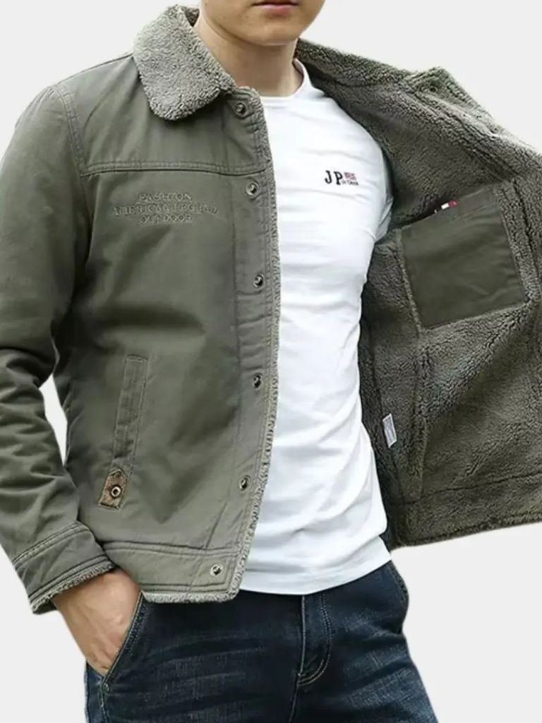 Retro Military Aviator Jacket - Rowan
