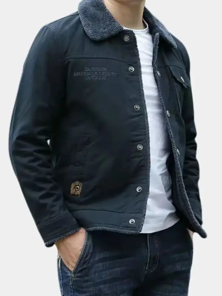 Retro Military Aviator Jacket - Rowan