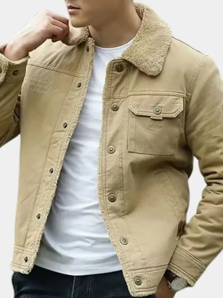 Retro Military Aviator Jacket - Rowan