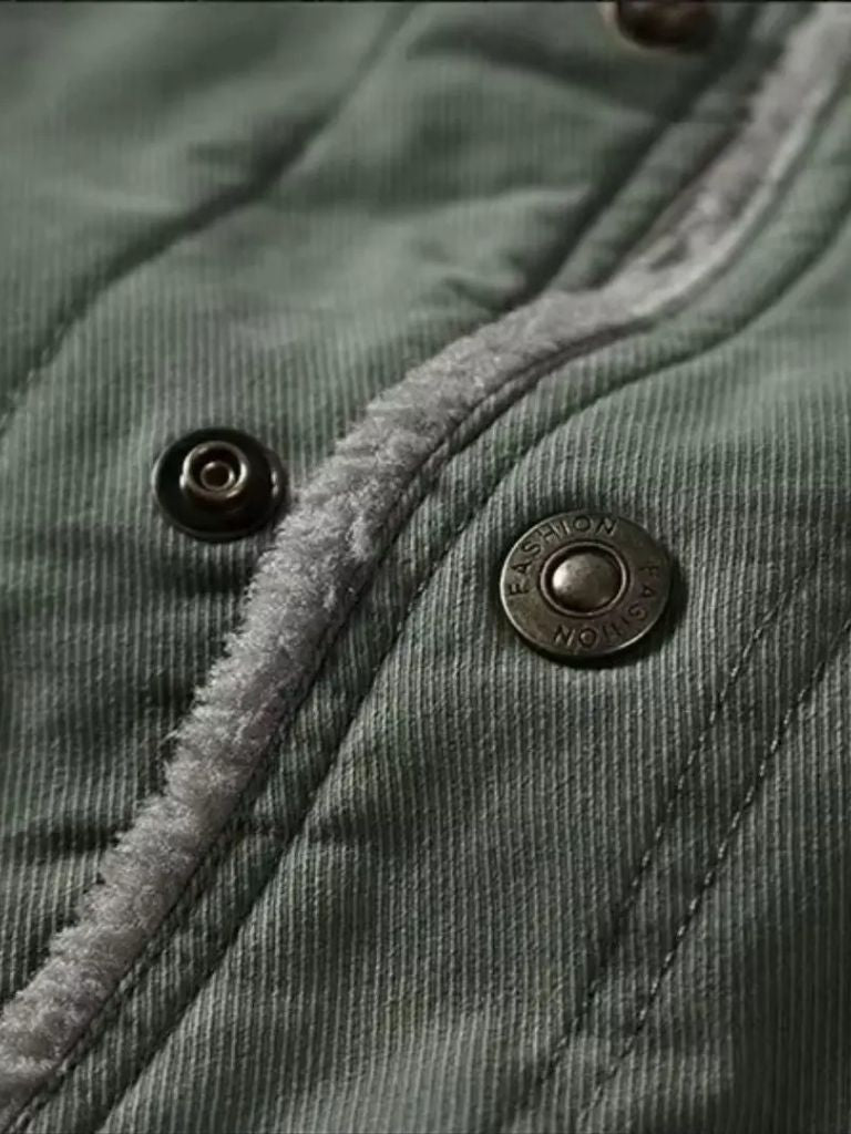 Retro Military Aviator Jacket - Rowan