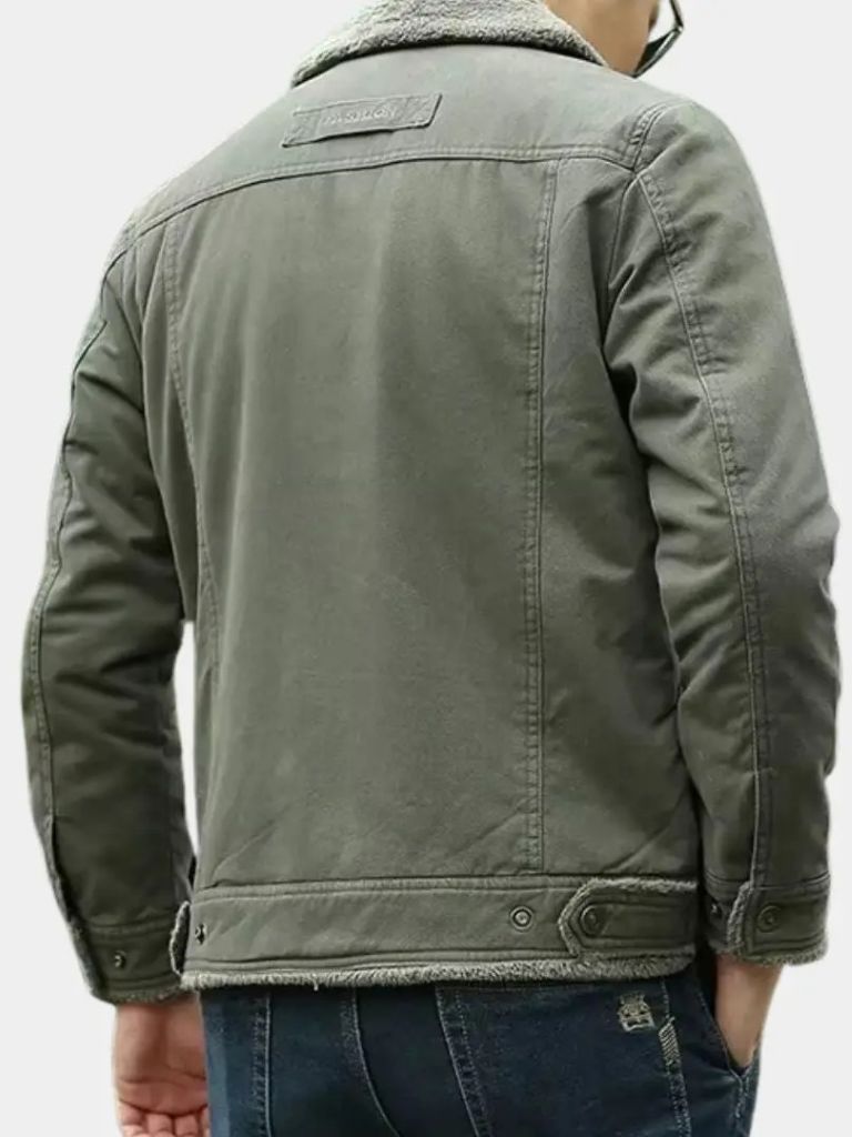 Retro Military Aviator Jacket - Rowan