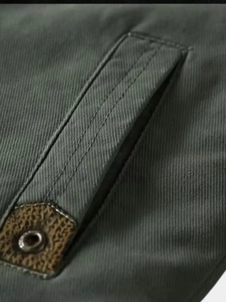 Retro Military Aviator Jacket - Rowan