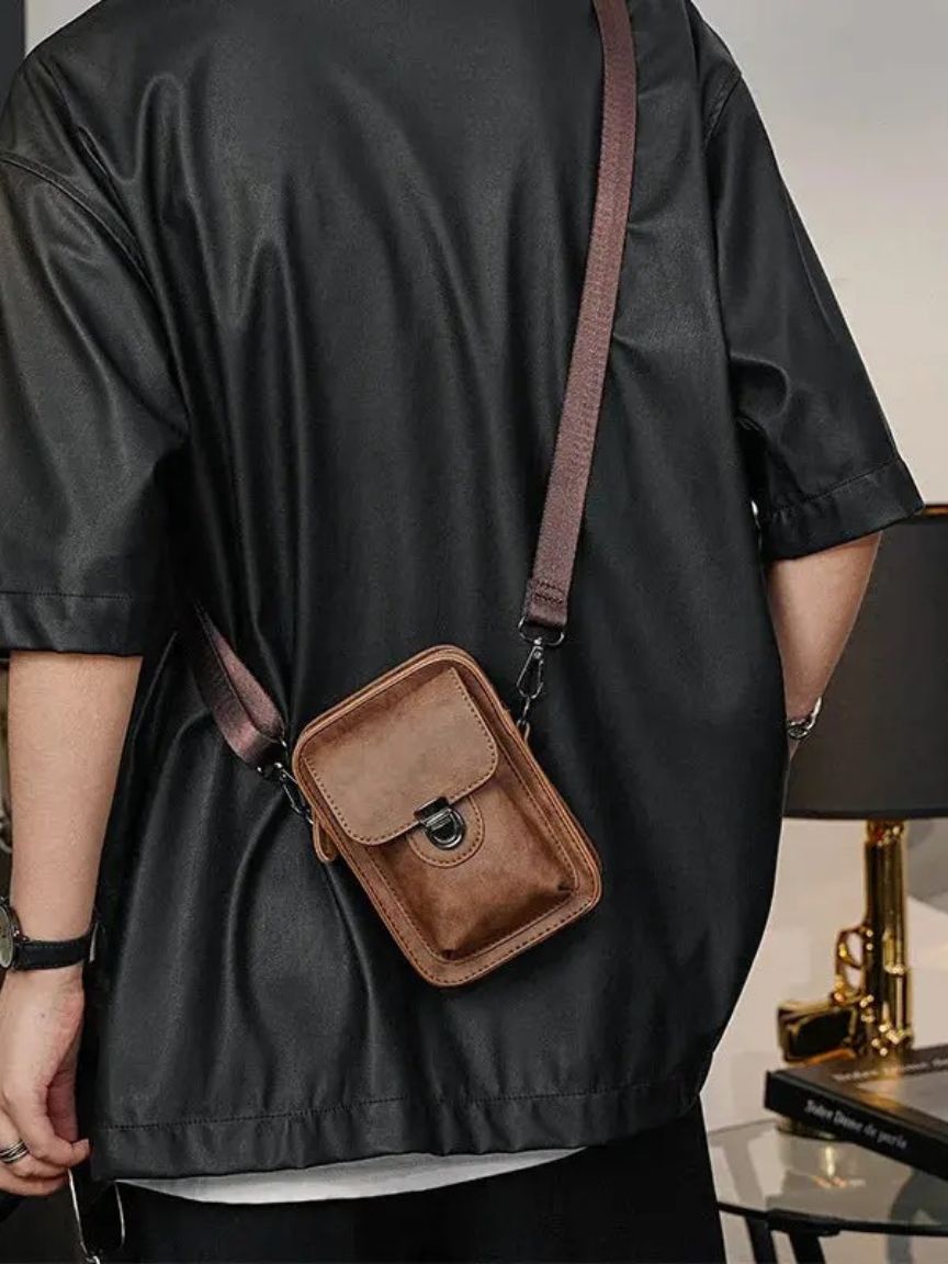 Rowan Mini Vintage Leather Crossbody Bag