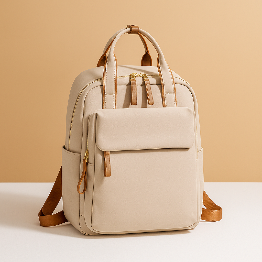 Water-repellent laptop backpack | Yara