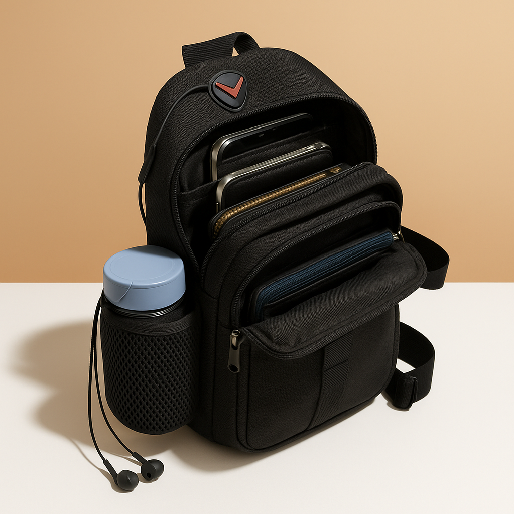 Waterbottle carrier chest bag | Mason